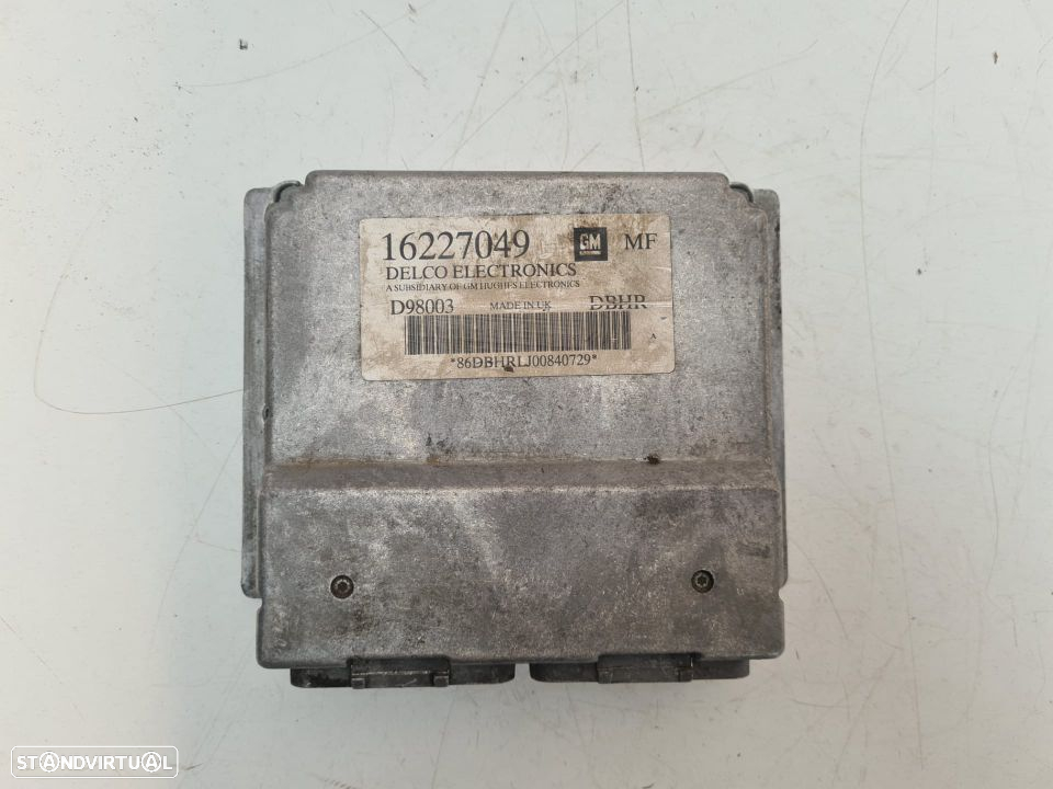 CENTRALINA DELCO ORIGINAL 16227049 D98003 OPEL ASTRA G T98 1.6i 75CV X16SZR - 2
