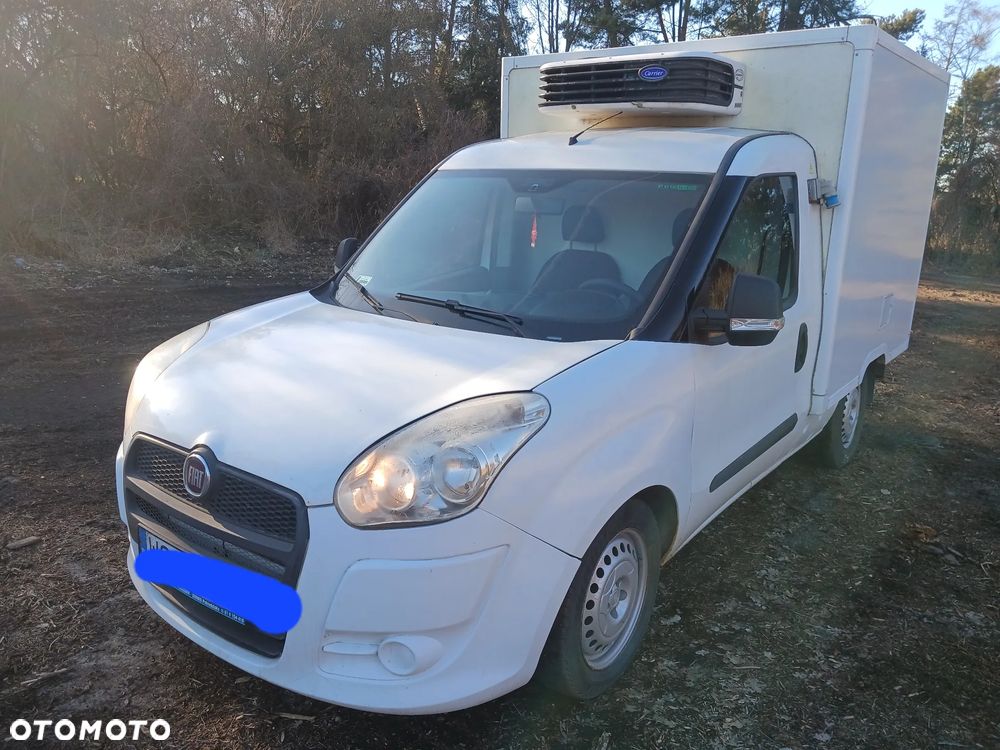 Fiat Doblo 1.3 TDI 90KM 2014r Izoterma Chłodnia Mroźnia Agregat Carrier Xarios 200 230v Zasilanie zew - 20