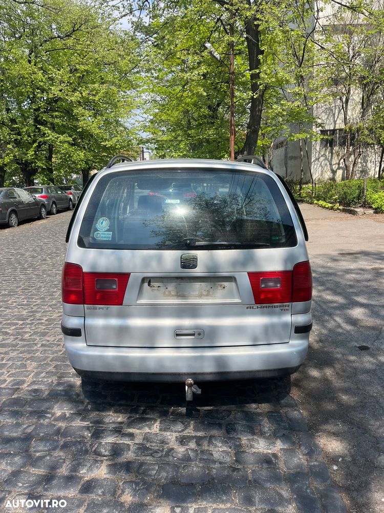 Dezmembrez Seat Alhambra automat 2001 gri argintiu 1,9 TDI 85KW AUY - 2
