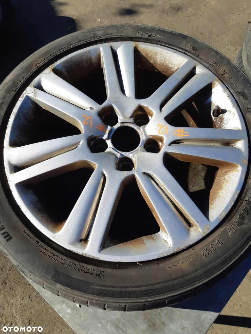 AUDI A4 B8 A5 8T FELGA ALUMINIOWA 7.5J 17 ET45 8K0601025B - 3