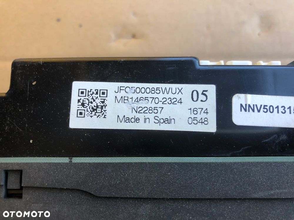 Panel klimatyzacji JFC500085 Land Rover Discovery 3 III / Range Rover Sport L320 - 2