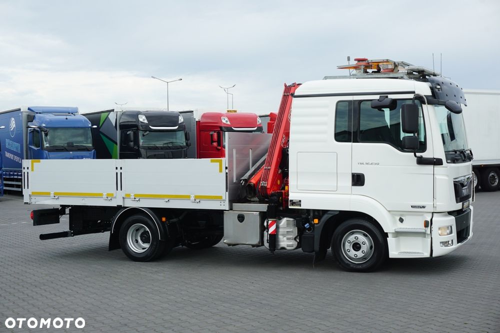 MAN / TGL / 12.250 / SKRZYNIOWY + HDS / FASSI F 65 / PILOT - 6