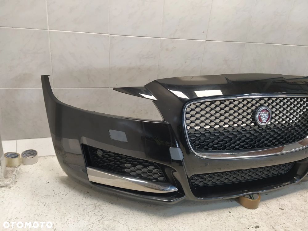 JAGUAR XF X260 ZDERZAK PRZÓD PRZEDNI KOMPLETNY 4XPDC SPRYSKIWACZE GRILL ATRAPA CHŁODNICY ZNACZEK ORYGINAŁ - 3