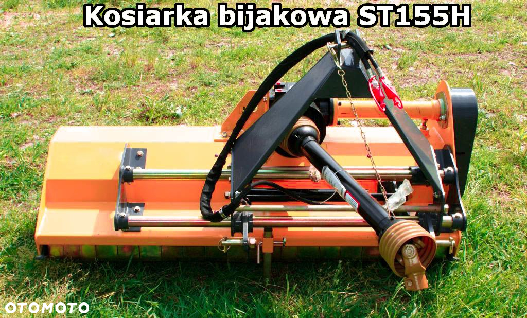 POLSKI PRODUCENT Kosiarka bijakowa mulczer 1,45m BOCZNA DUŻE RABATY HIT DO POBOCZY - 9