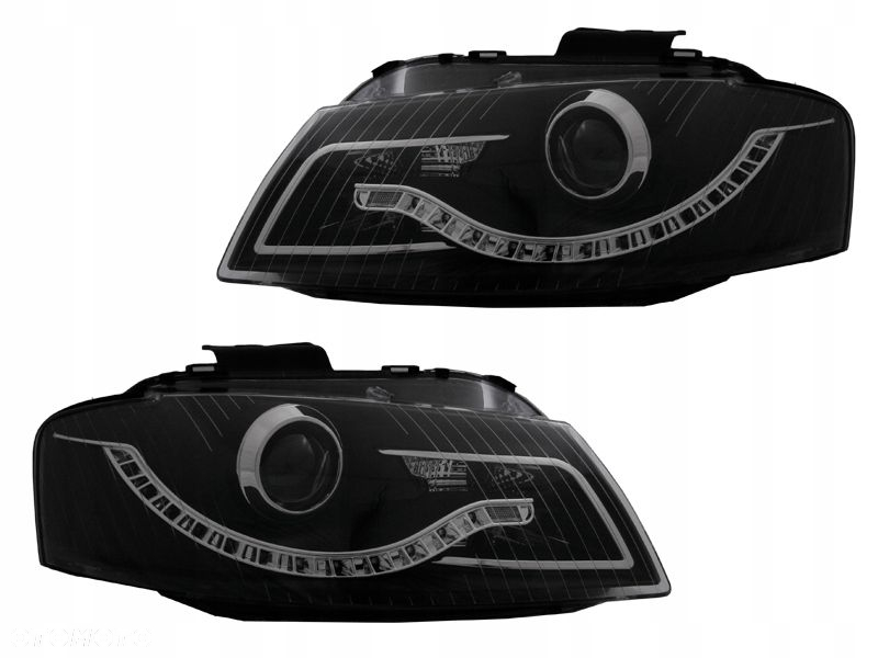 Reflektory Day line light led diody Audi a3 8p 03- - 2