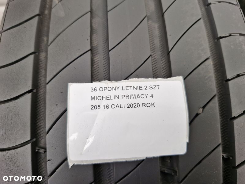 2 OPONY LETNIE LATO MICHELIN PRIMACY 4 205/45/16 2020r - 3