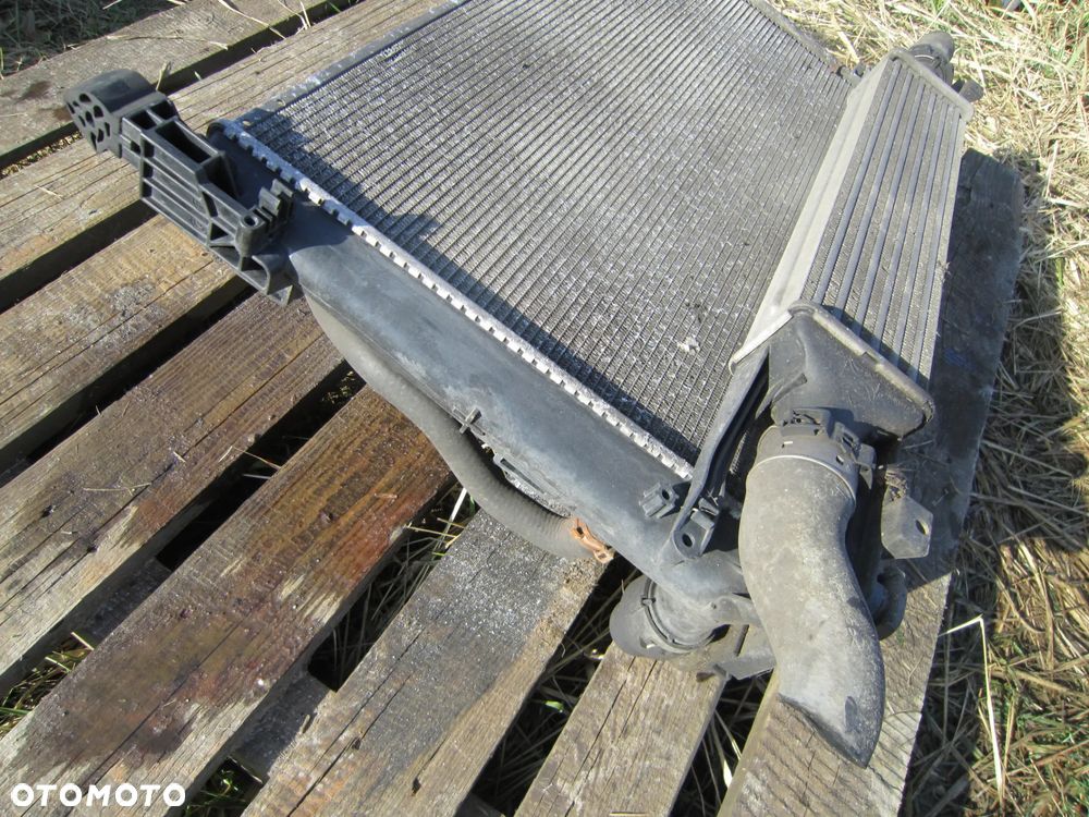 Chłodnica wody + intercooler Opel Corsa D 1.3 CDTi - 2
