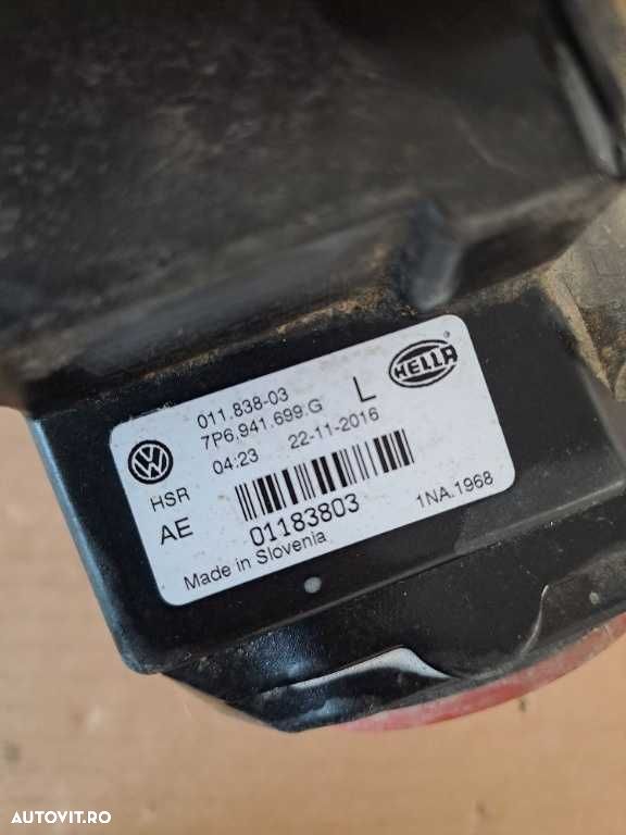 Proiector stanga original VW Touareg an 2014-2018 - 3