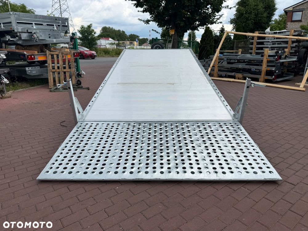Martz Laweta Martz GT Universal 500/3 podłoga ALU DMC 3,5T 3 osie  koparka walec quad WYPRZEDAŻ - 8