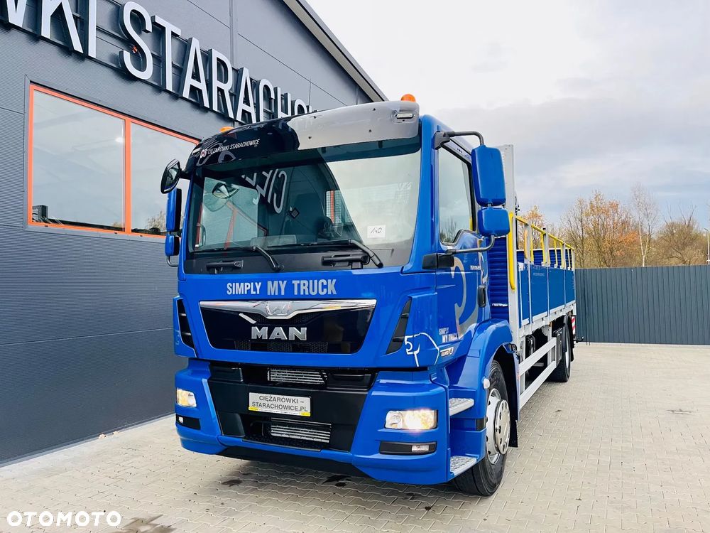 MAN TGM TGS TGL 18.250 // 4x2  // org. Przebieg 143tys. Km // HDS dzwig żuraw kran Krane // Stan idealny - 10