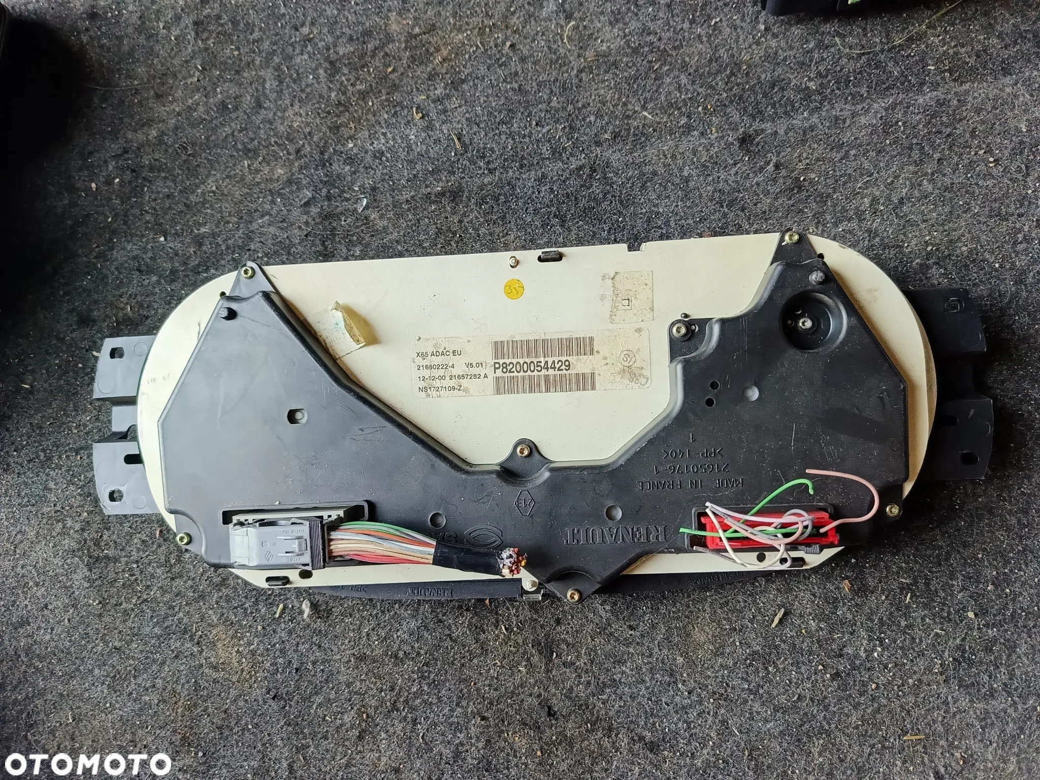 LICZNIK ZEGAR CLIO 2 P8200054429 - 2