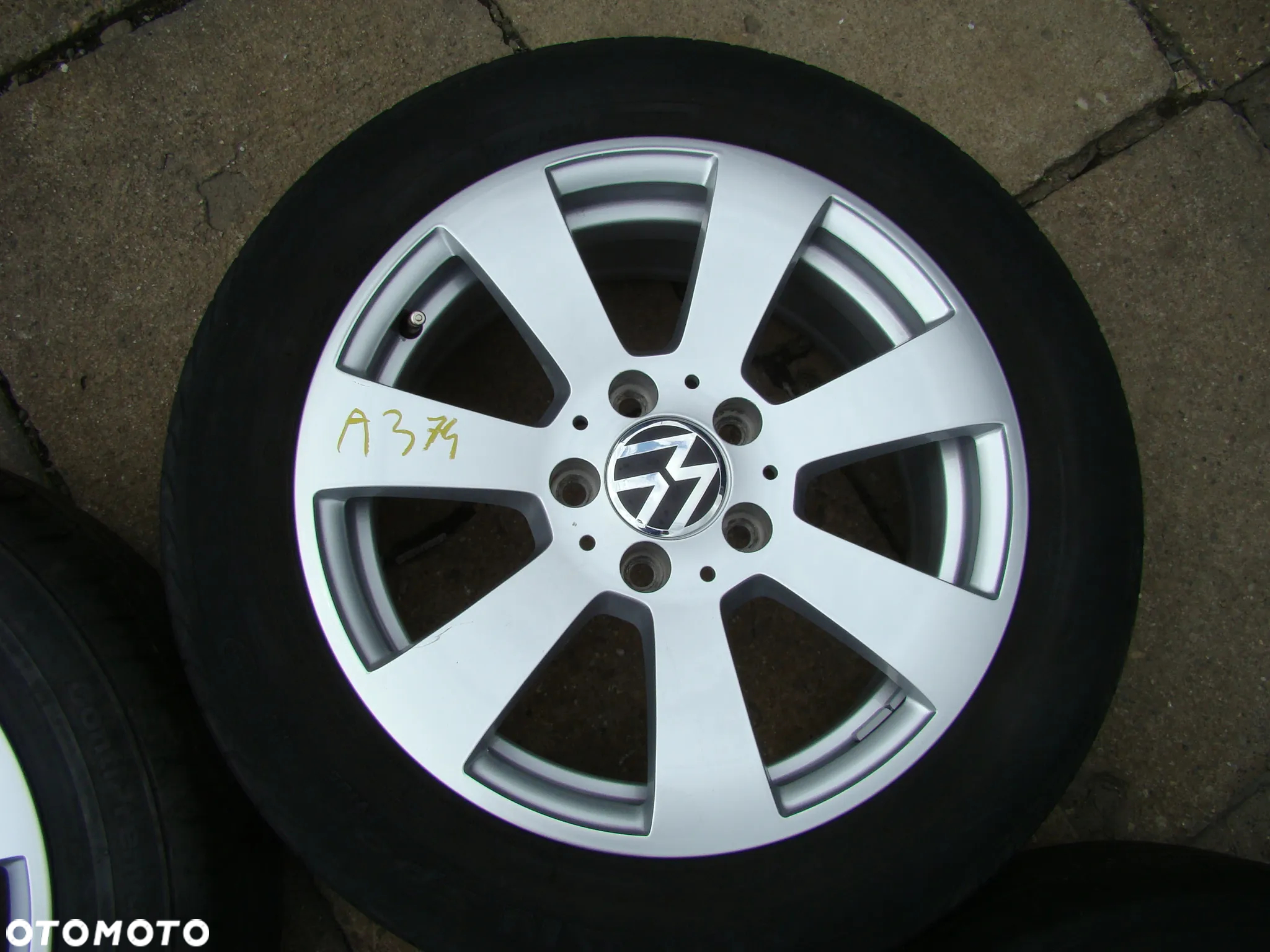 a374 5x112 VW Passat B5 B6 Golf V VI VII VIII Jetta Touran Caddy 7jx16 Lato 205/55 - 5