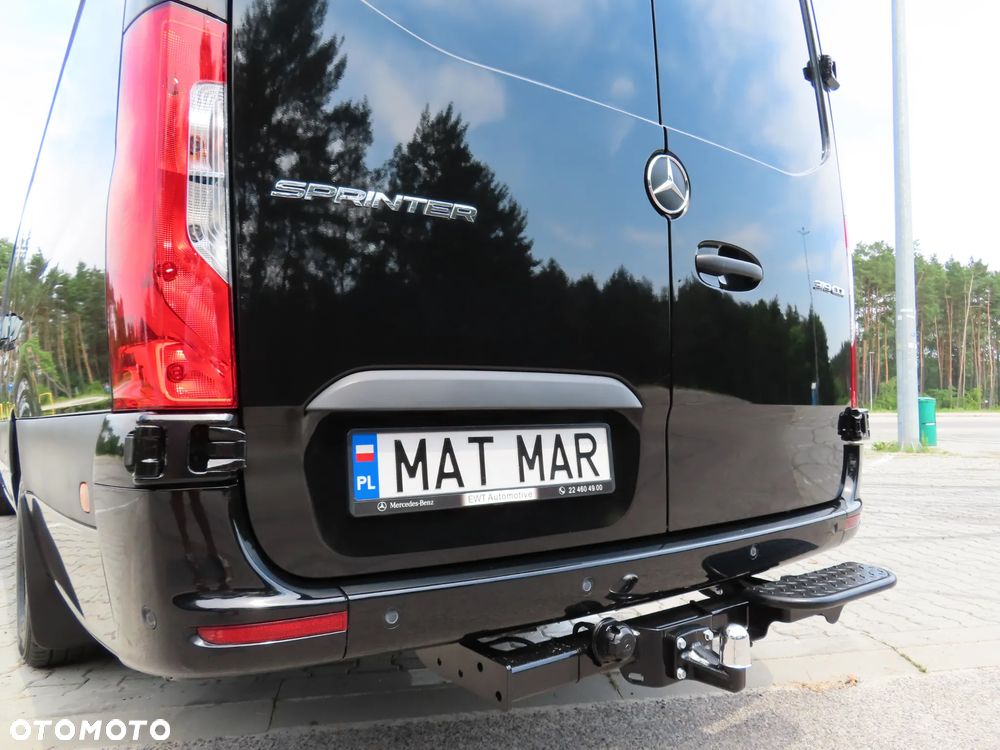 Mercedes-Benz Sprinter 319 CDI 190 KM Ekstra Długi Wysoki Dach LONG MAXI + 4800 mm Furgon Blaszak Rozstaw Osi 4325 mm Ładowność 881 Kg HAK 2800 Kg Stan Jak Nowy GOTOWY I DOSTEPNY POLECAM - 11