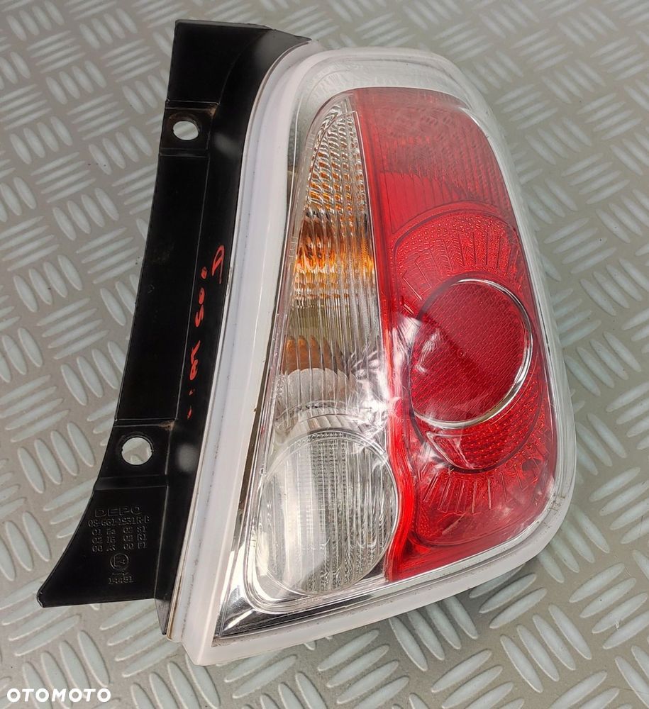 lampa prawa prawy tył tylna FIAT 500 2007- EUROPA - 2