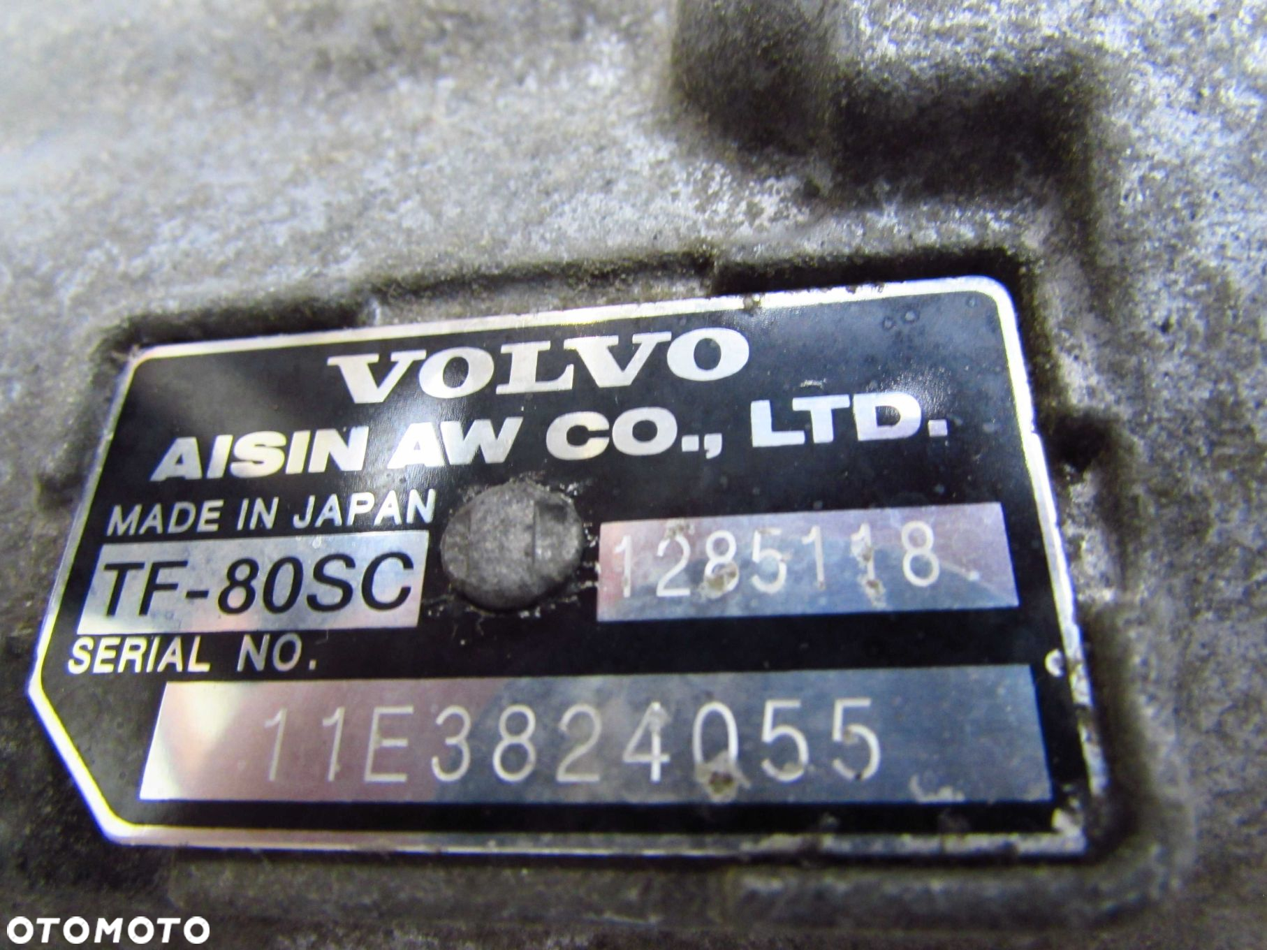 VOLVO V60 S60 S40 V50 C70 2.0 D4 SKRZYNIA BIEGOW AUTOMAT TF-80SC 1285118 - 8