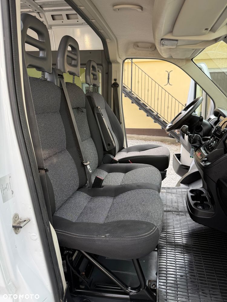Fiat DUCATO 3.0 177KM L4H2 BRYGADOWY 7 OSOBOWY Salon PL Gwarancja - 13