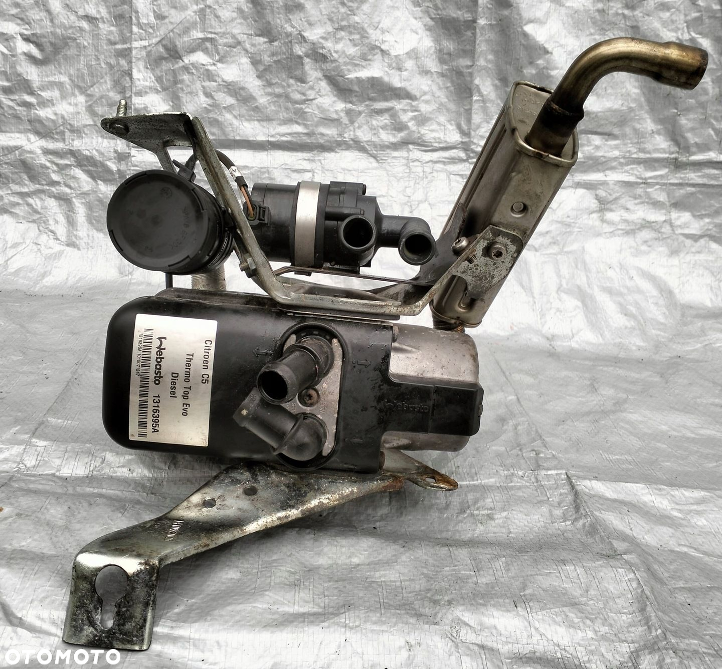 OGRZEWANIE POSTOJOWE WEBASTO THERMO TOP CITROEN C5 III X7 DIESEL 9021037B - 2
