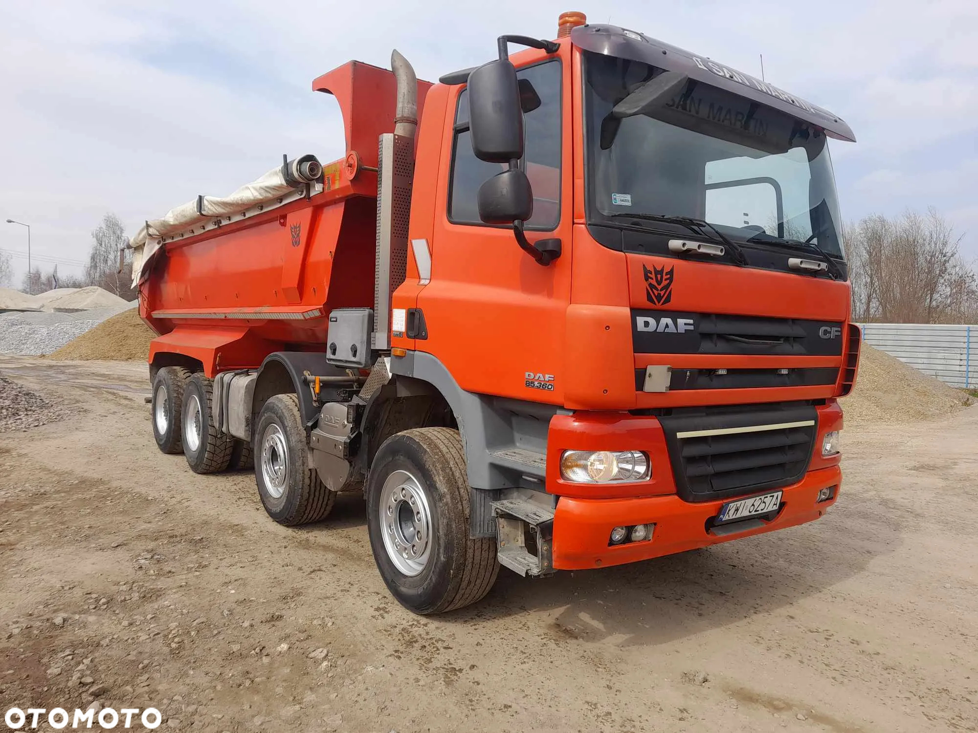 DAF Cf 85 8x4 Mulda Kipper - 3