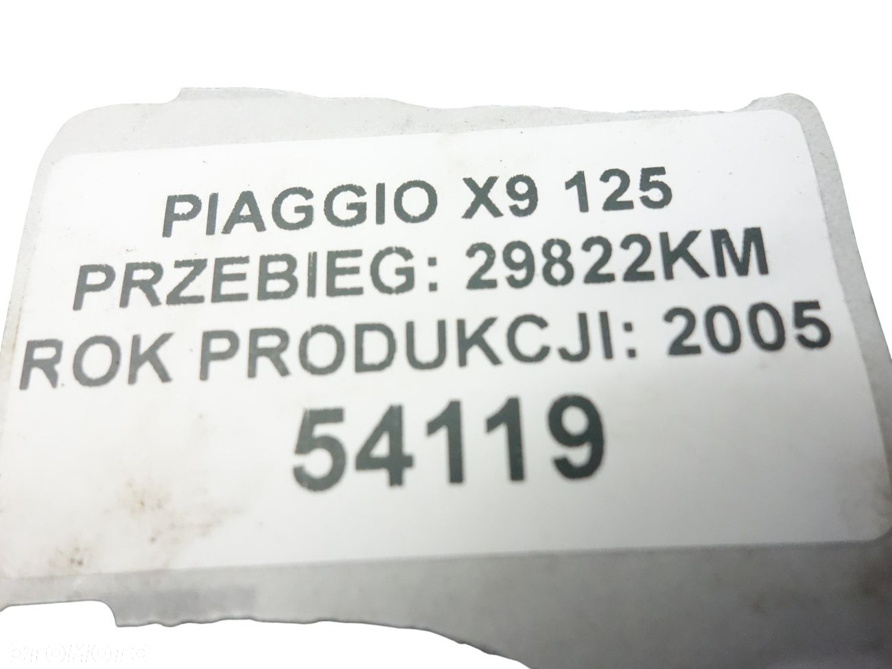 Silnik Piaggio x8 x9 Atlantic 125 m235m Gwarancja 30 Dni - 8