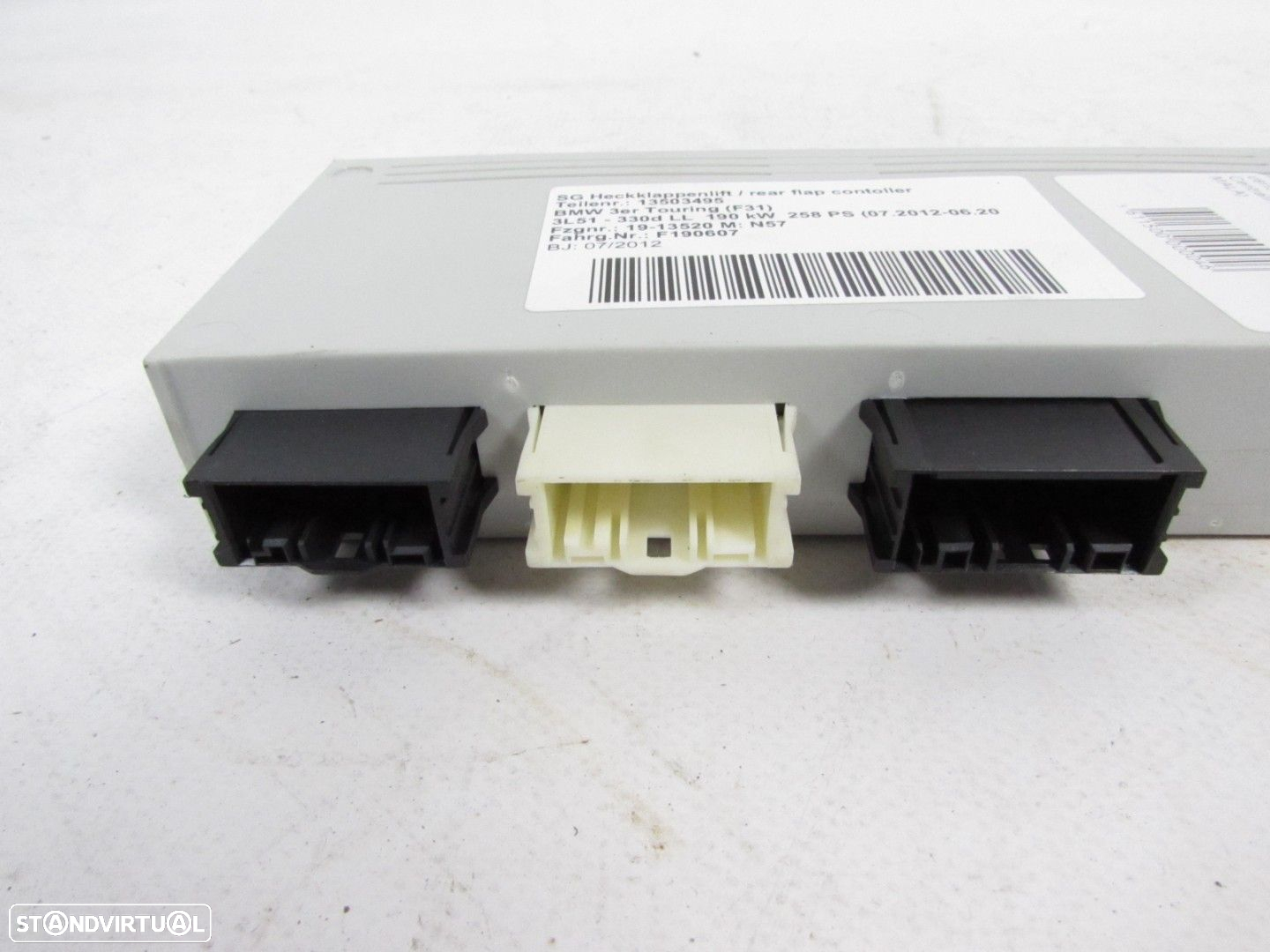 Modulo Tampa da Mala Seminovo/ Original BMW 3 Touring (F31)/BMW X5 (F15, F85)/BM... - 2