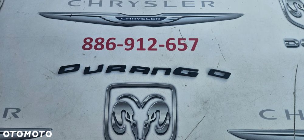 Dodge Durango III LIFT 2014-  RT Napis na klapę DURANGO - 1