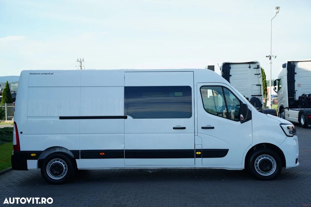 Renault MASTER / CAROSERIE ROATĂ / FUGO / CABINĂ MIXĂ 7 LOCURI / CAROSERIE / DEALER POLONESC / UNIC PROPRIETAR - 8