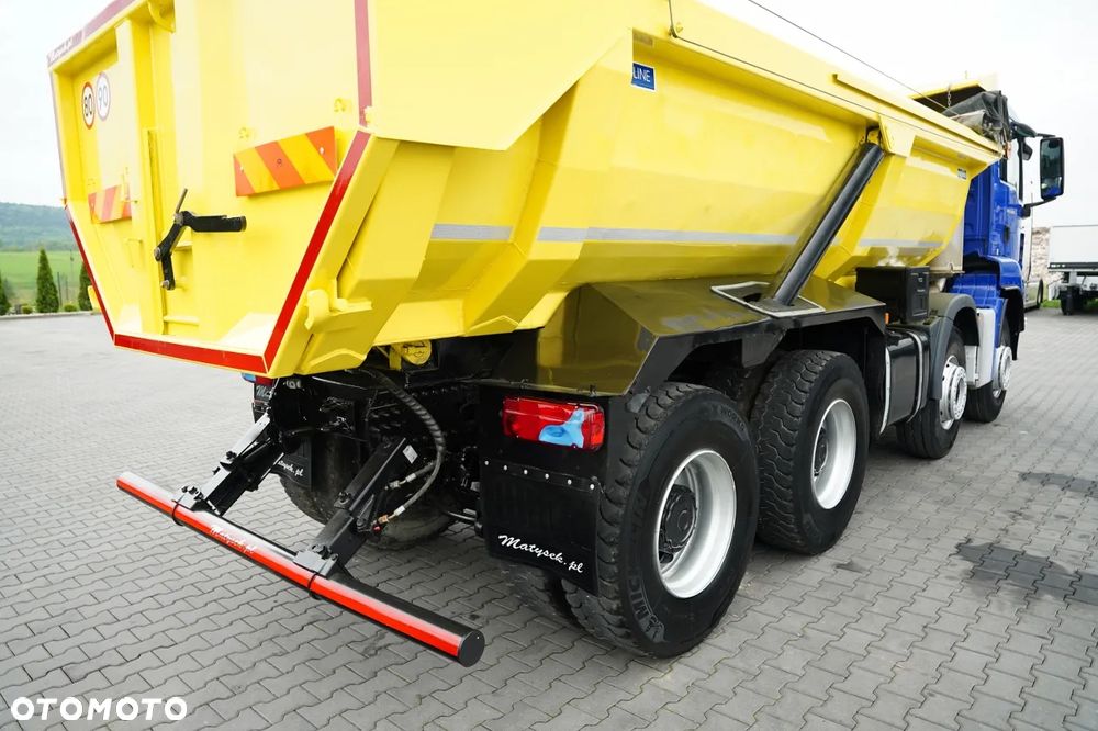 MAN TGS 35.460 / 8x4 / WYWROTKA 5.8 M / HYDROKLAPA / NAVI / 2018 ROK - 16