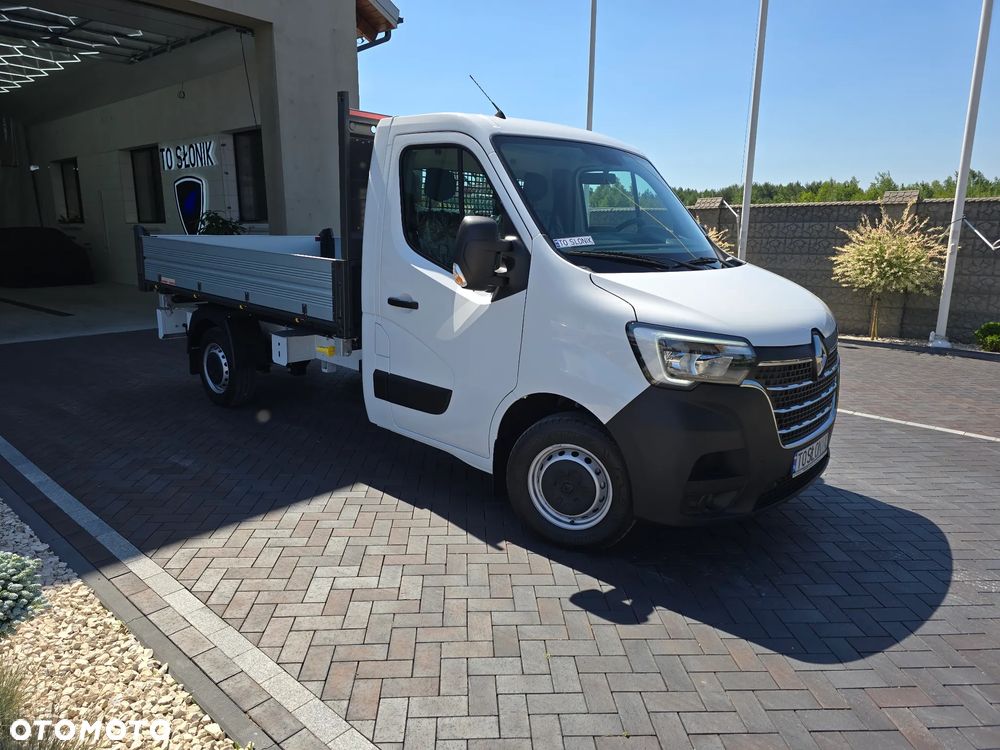 Renault MASTER 17Km WYWROTKA 3 STRONNA 1011Kg Ładowność SILNIK 2,3 AUTO NIE UŻYWANE NA GWARANCJI STAN NOWY NOWY NOWY SALON POLSKA TO SŁONIK BOGATE WYPOSAŻENIE HAK LEDY KLIMA TEMPOMAT - 6
