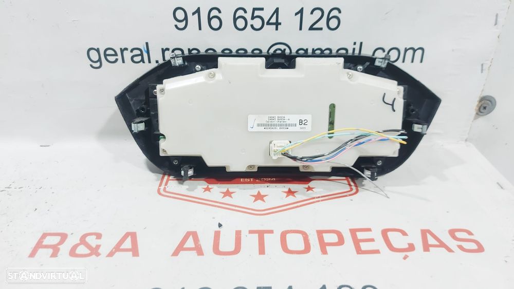 Painel Controle de Rádio Climatronic Sofagem Nissan Juke F15 24845 BX83A Original - 2