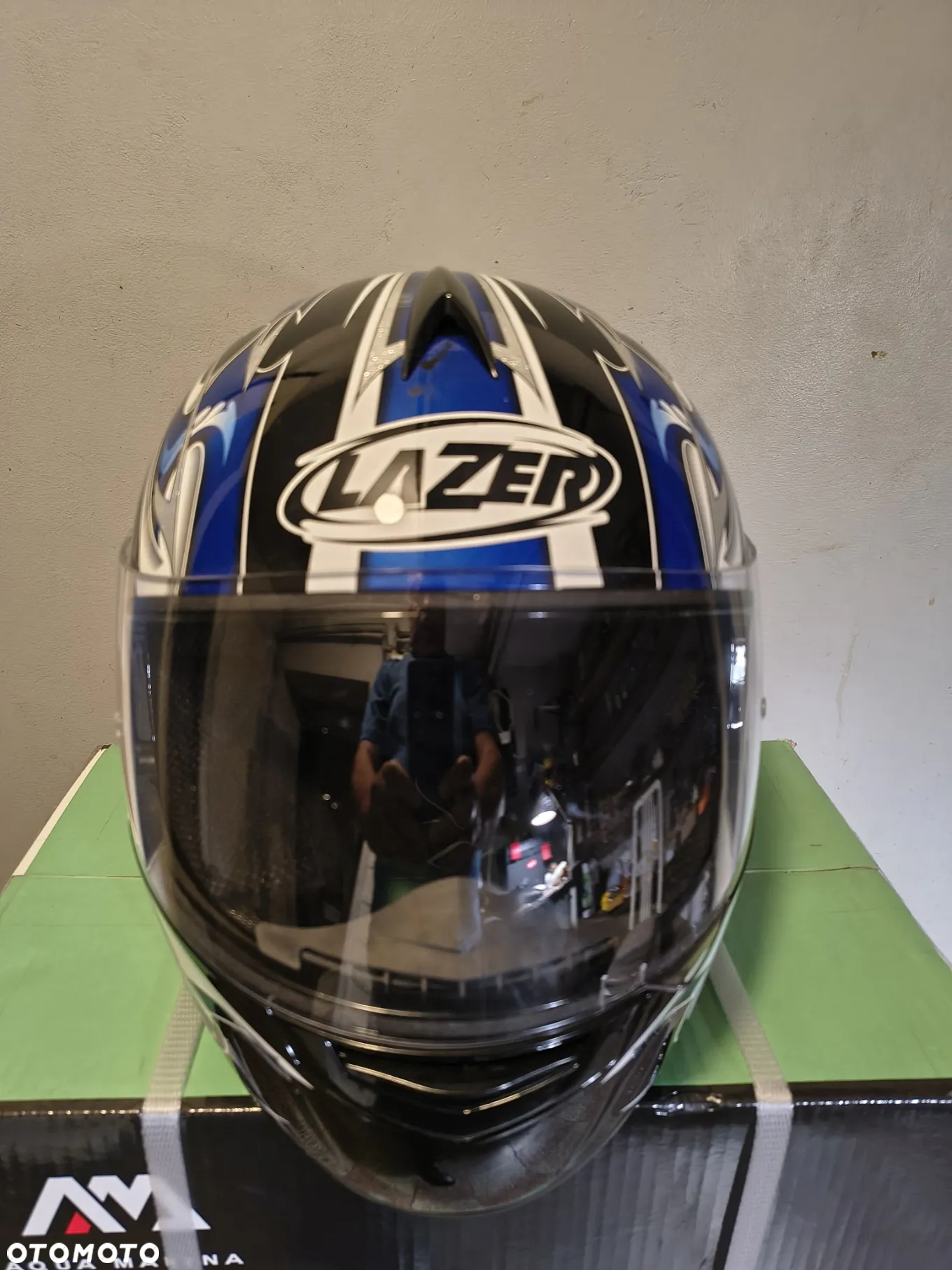 Nowy kask , rękawice i pas rozm.S - 3