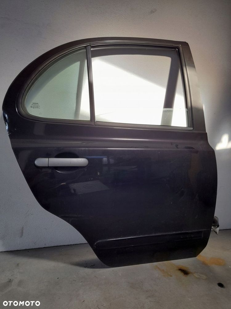 NISSAN MICRA K12 DRZWI PRAWE TYŁ TYLNE GOŁE - 1