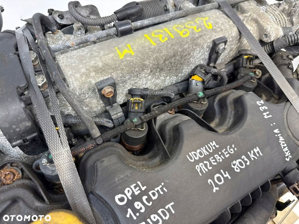 SILNIK Z19DT Saab 93 9-3 II 1.9 TiD 120KM diesel kompletny 204 803km - 12
