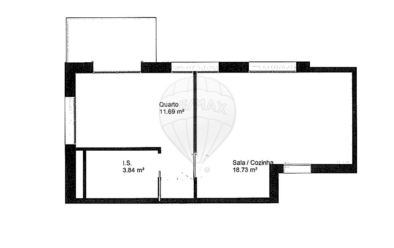 Apartamento T1 para venda - Grande imagem: 5/6