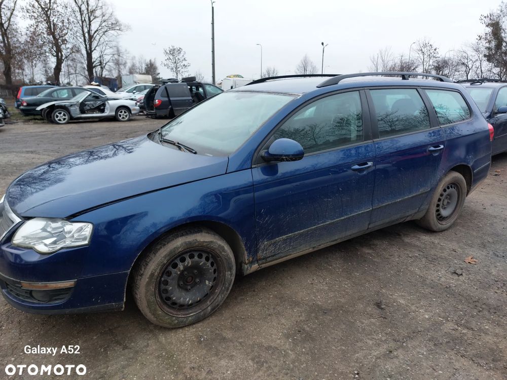 Zderzak VW PASSAT B6 KOMBI 1,9TD 07R. lampy,maska,drzwi,klapa..... - 2