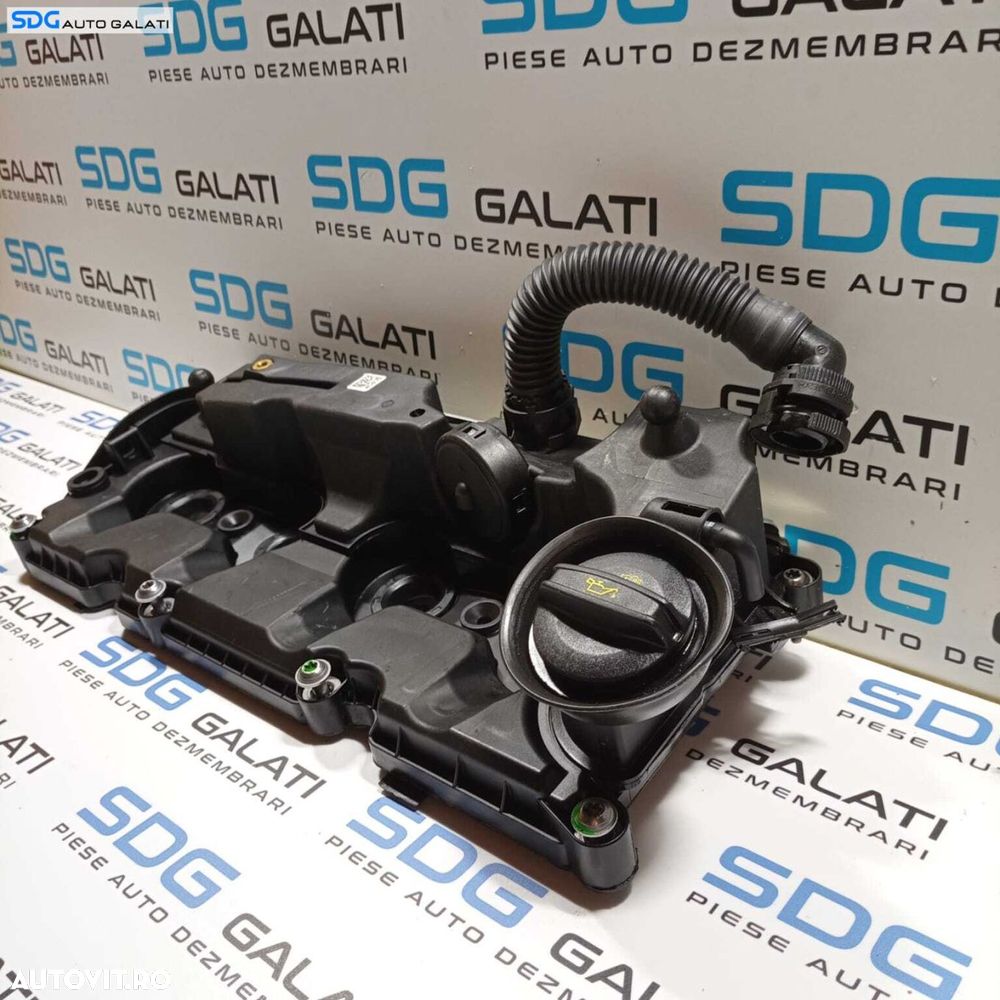 Capac Culbutori Chiulasa Chiuloasa Motor Audi Q3 2.0 TDI CUWA CUVC CUVB CUVD CYLA DFUA DBBA 2013 - 2018 Cod 04L103475 04L103469 [2406] - 2