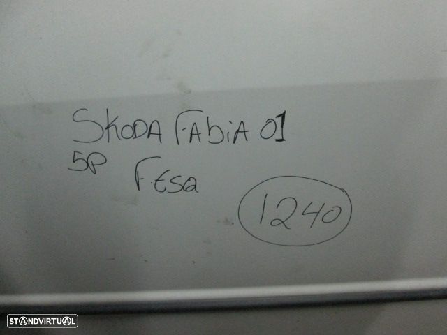 Porta REF1240 SKODA FABIA 2001 5P BRANCA FE - 1