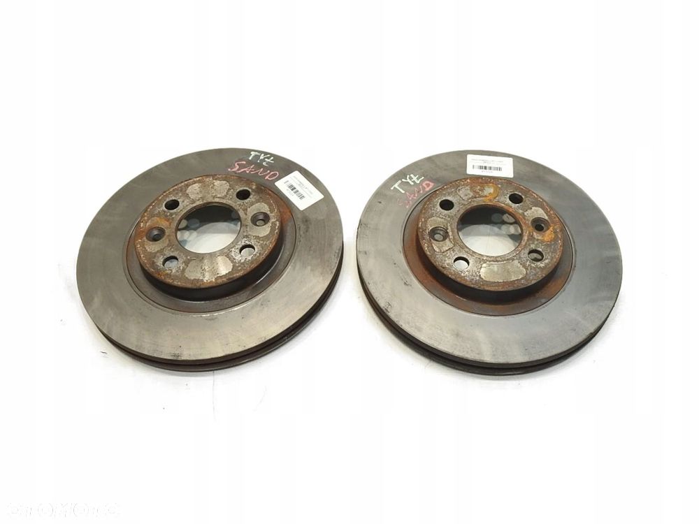 TARCZE HAMULCOWE PRZÓD DACIA SANDERO I 1.5 DCI - 1