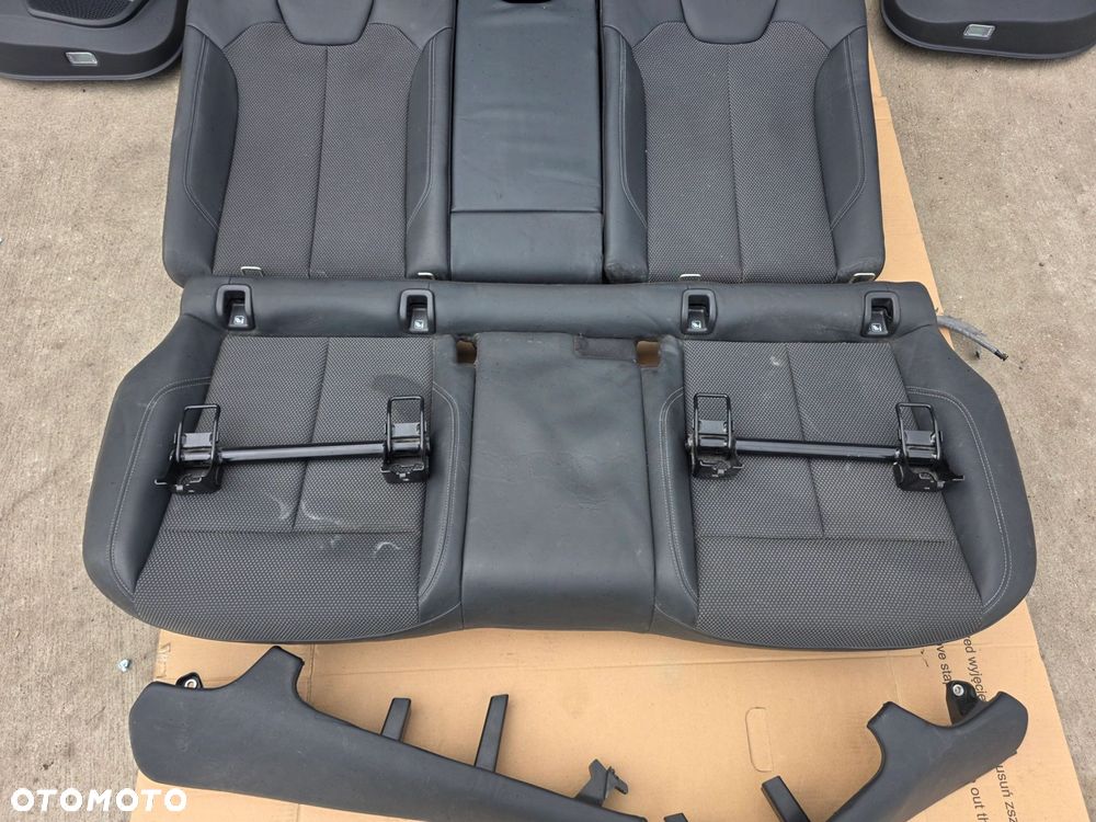 FOTEL FOTELE AUDI Q5 80A FY SKÓRA + ALCANTARA GRZANY PRZÓD EUROPA KOMPLET ! - 3