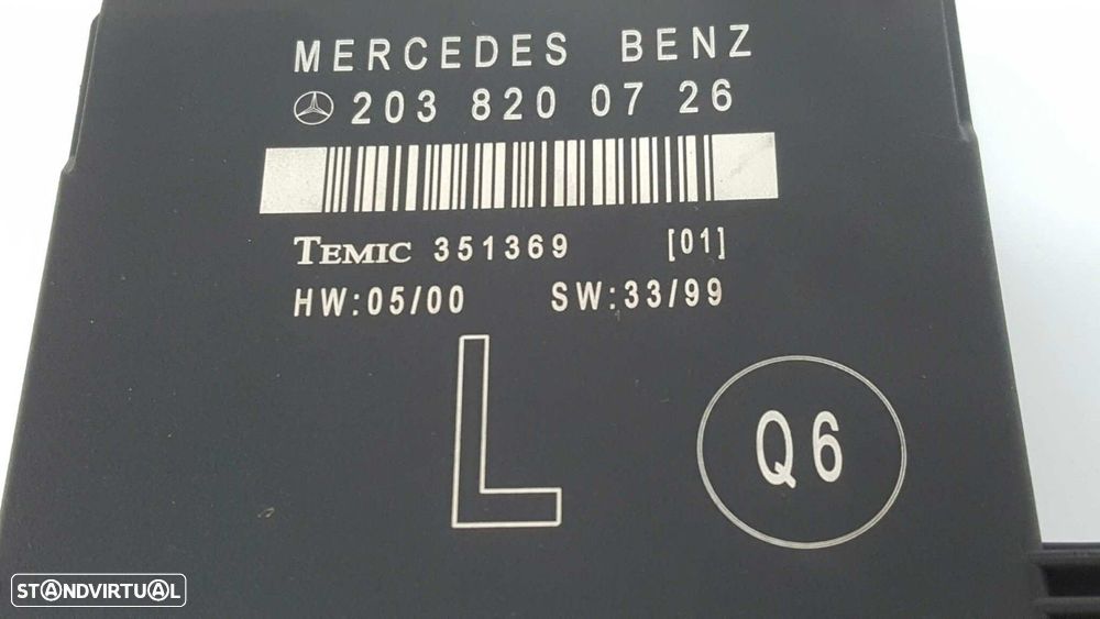 MODULO CONFORT MERCEDES CLASE C (W203) BERLINA 220 CDI (203.006) - 6