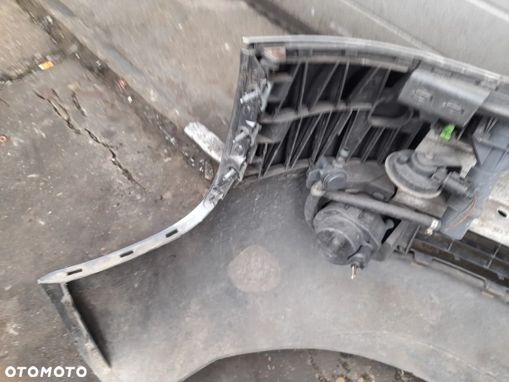 Zderzak przedni przód Audi A6 C5 Lift LX7Z Xenon spryski - 7