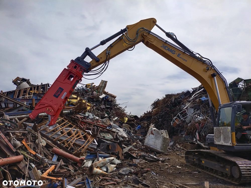 Nożyca do cięcia stali/złomy CMB CR650 E - 4