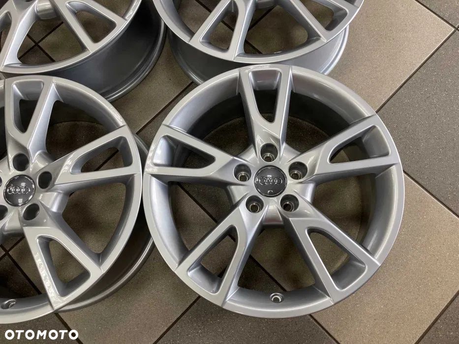 AUDI A4 A6 A3 A8 FELGI ALUMINIOWE R18 7J ET38 5X112 66.6MM OE AUDI 4G9071498 NOWE! - 3