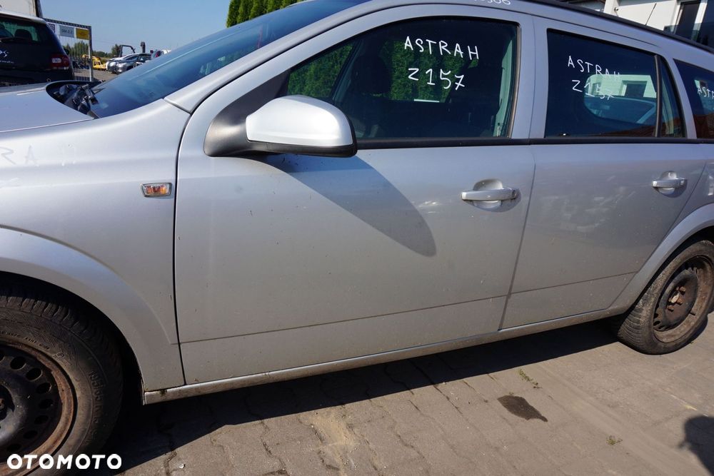 DRZWI PRZEDNIE LEWE ASTRA III H KOMBI Z157  SREBRNY OPEL 2004-2006 - 4