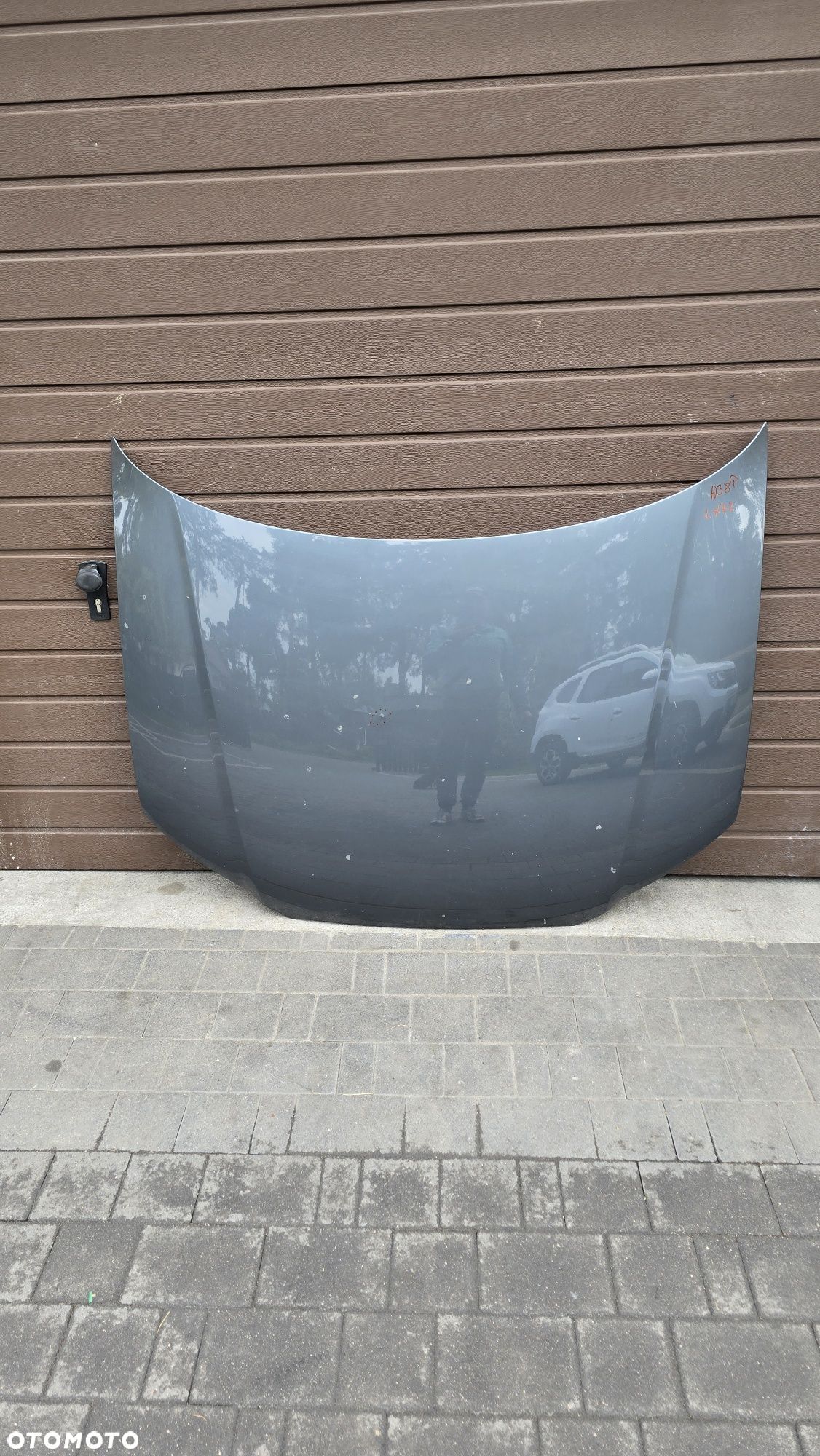 Maska pokrywa silnika Audi A3 8P lift 05- duży grill  LX7Z - 1
