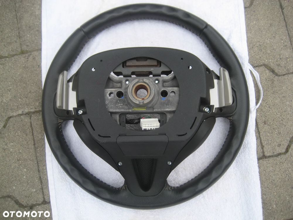 honda civic ufo VIII 06-09r 1,8b kierownica skóra łopatki - 9