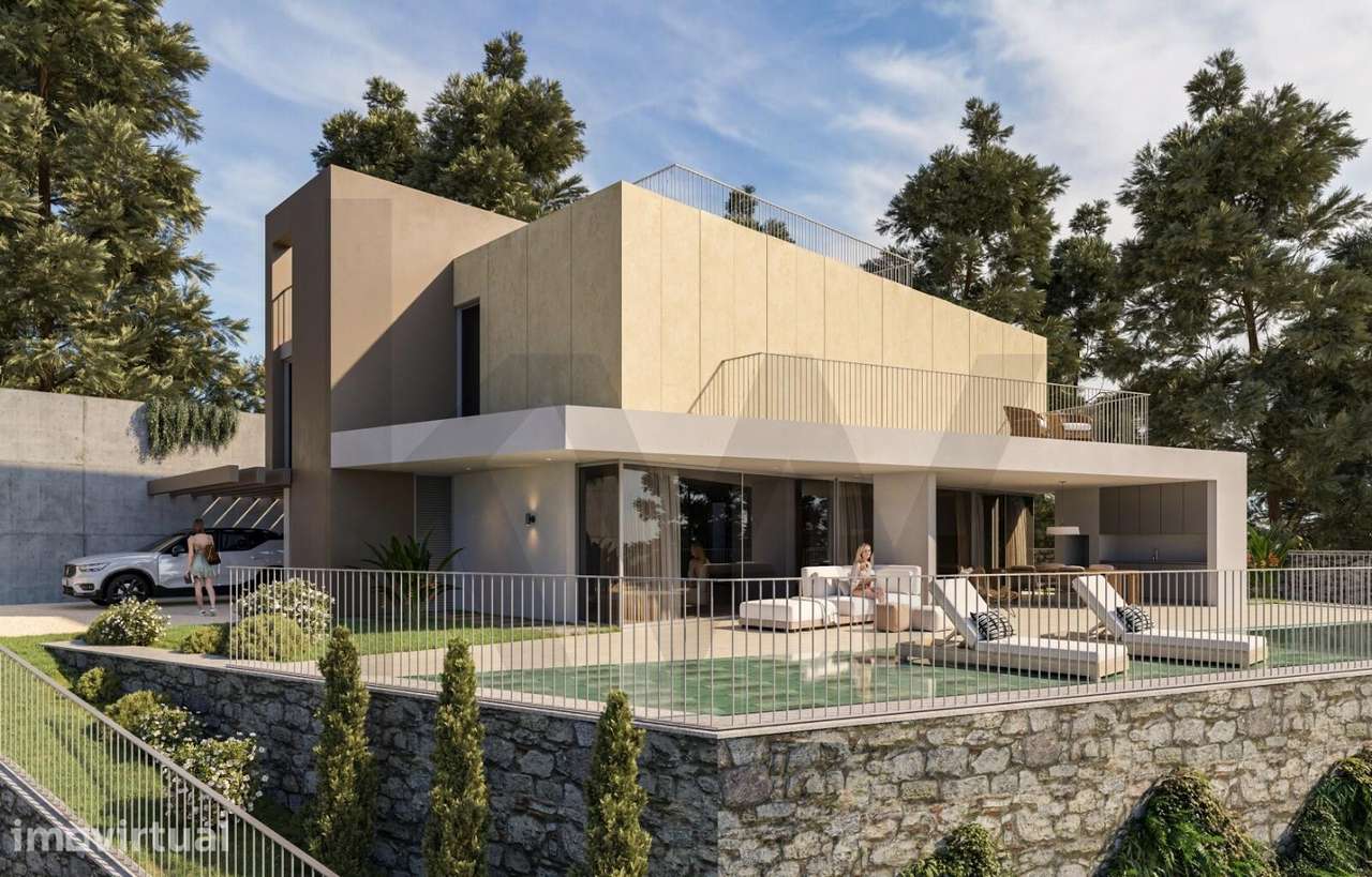 Terreno com Projeto Aprovado  Moradia Unifamiliar com  Vista Deslumbra - Grande imagem: 4/22