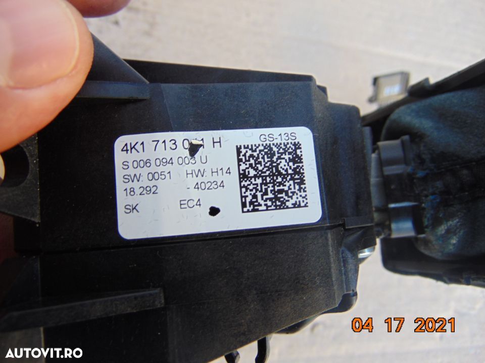 Schimbator Cutie automata Audi a6 4k C8 2018+ maneta cutie viteze automata - 4