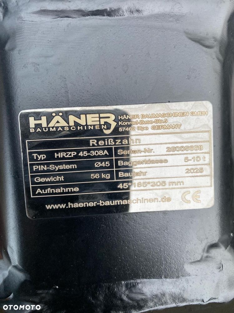 NOWE zęby zrywające HAENER / ripper do koparki – MS01 / MS03 / MS08 / PIN Ø25 Ø30 Ø40 Ø45 Ø50 - 9