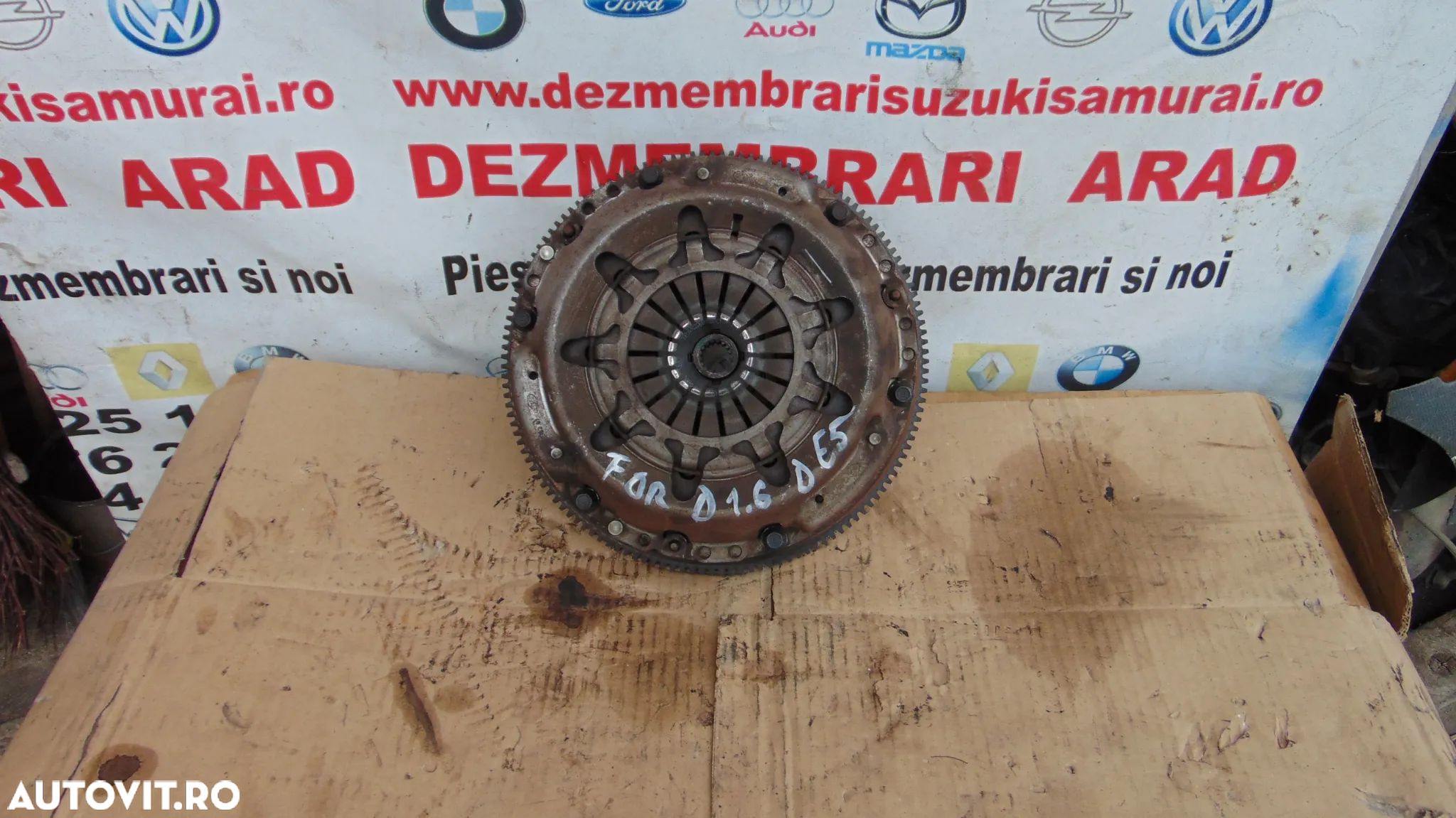 Volanta Ford Focus 3 1.6 diesel euro 5 placa presiune disc ambreiaj c max fiesta tourneo connect - 1