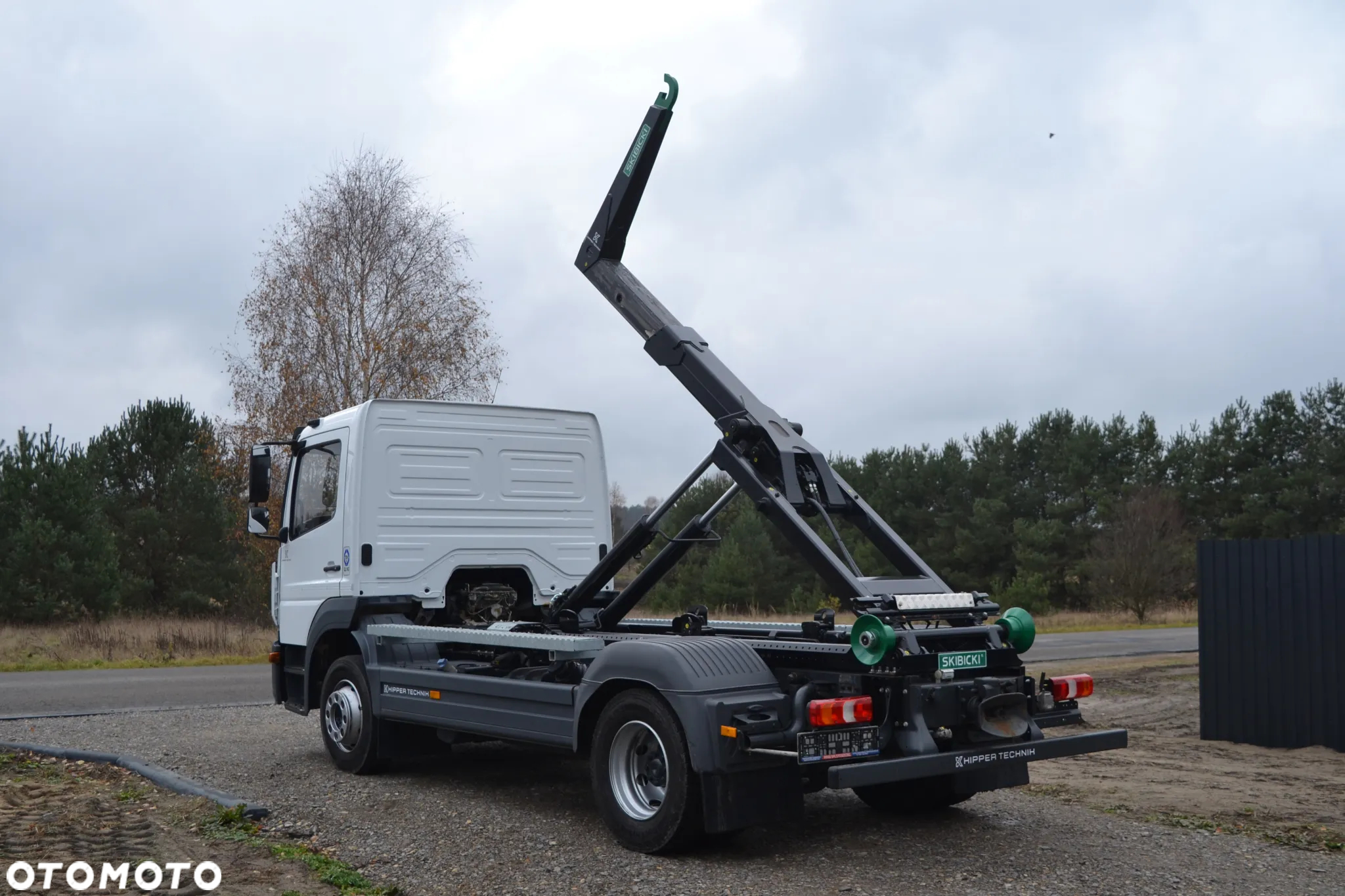 Mercedes-Benz Atego 1224 Nowe urządzenie hakowe SKIBICKI Hakowiec Meiller HYVA Palfinger - 13